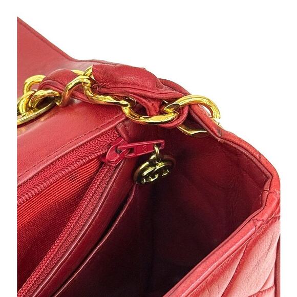 CHANEL Red Big CC Crossbody Bag A-A4770 - Picture 11 of 12